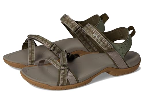 Teva Women's Verra Sport Sandal, Archive Chriss Cross Olive, 41 EU von Teva