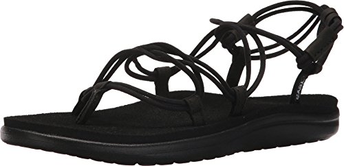 Teva Damen Voya Infinity Sandal Womens Pantoffeln, Schwarz (Black Blk), 38 EU von Teva