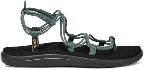Teva Damen Voya Infinity Sandale, Silberfarbenes Kiefernholz, 42 EU von Teva