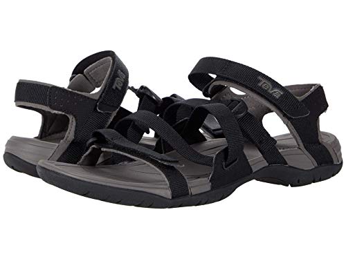 Teva Damen W Ascona Sport Web Flipflop, Schwarz, 36 EU von Teva