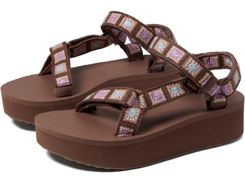 Teva, Gehäkelte Universal-Sandale für Damen mit Plateau-Sohle, 42 EU von Teva