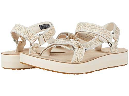 Teva Damen Midform Universal Geometrisch Sandale, Weißer Schwan, 41 EU von Teva