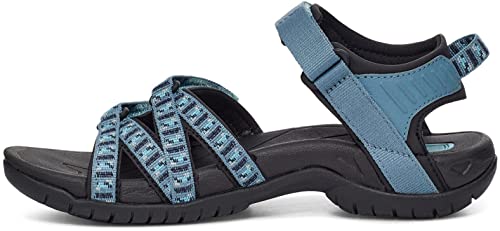 Teva Damen W Tirra Sandale, Stacks Blue Mirage, 42 EU von Teva