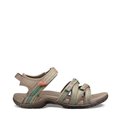 Teva Damen W Tirra Sport-& Outdoor Sandalen, Beige (Taupe Multi), 40.5 EU von Teva