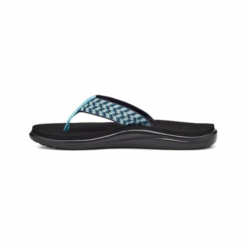 Teva Damen W VOYA FLIP Flipflop, Paint Tracks Blue, 38 EU von Teva