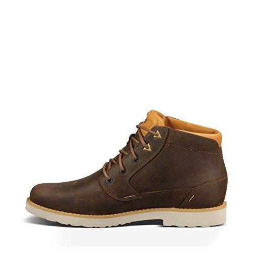 Teva Herren Durban Leder Chukka Boot, Braun (Bison), 44 EU von Teva