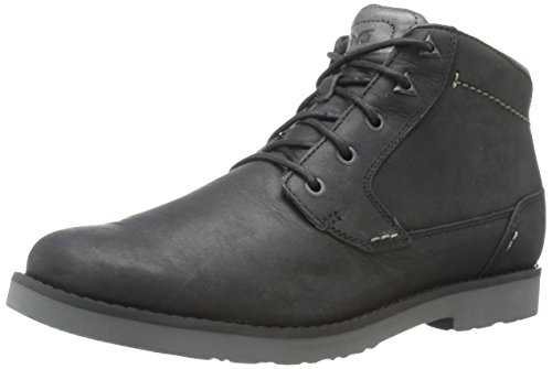 Teva Herren Durban Leder Chukka Boot, Schwarz (schwarz), 42 EU von Teva