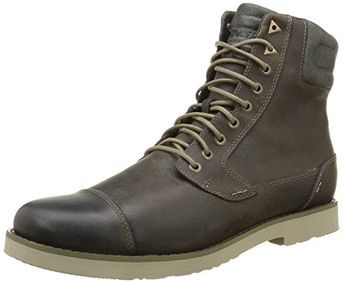 Teva Herren Durban Tall-Leather Kurzschaft Stiefel, Braun (Dark Olive-DOLDark Olive-Doll), 43 EU von Teva