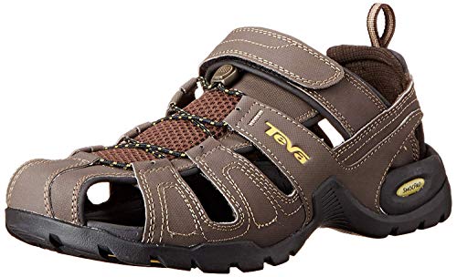 Teva Herren Forebay Geschlossene Sandalen, Braun (Turkish Coffee Tkcf), 45.5 EU von Teva