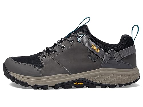 Teva Herren Grandview GTX Low Wanderstiefel, Dark Gull Grey Blue Coral, 40.5 EU von Teva