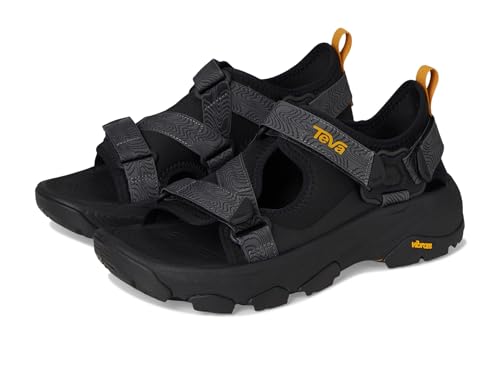 Teva Herren Grandview Max Sandal Sport, Schwarz, 45.5 EU von Teva