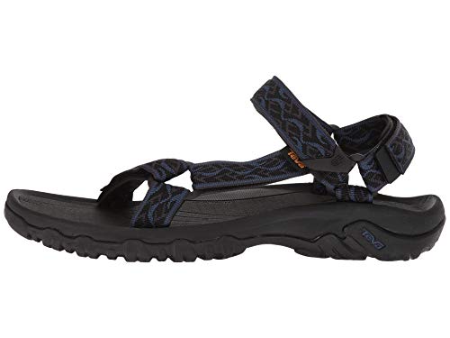 Teva Herren Hurricane 4 Sandale, Wavy Trail Navy, 39.5 EU von Teva