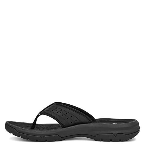 Teva Herren M Langdon FLIP Sandale, True Black, 40.5 EU von Teva