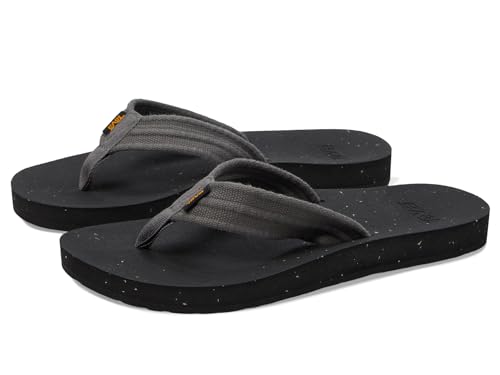 Teva Herren M Reflip Canvas Sandale, Dark Gull grau, 42 EU von Teva