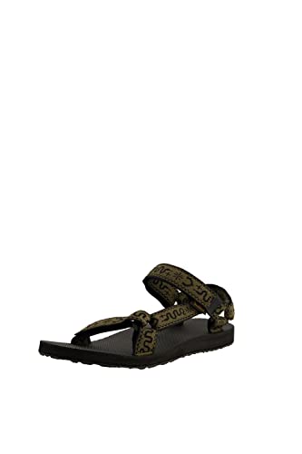 Teva Herren Sandals, Bandana Dark Olive, 48.5 EU von Teva