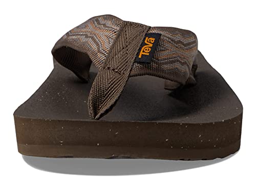 Teva Herren Reflip Sandale, Quincy Teak, 44.5 EU von Teva