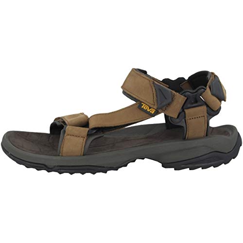 Teva Herren Terra Fi Lite Lederen Sandaal Heren Sport Outdoor Sandalen, Braun, 48.5 EU von Teva