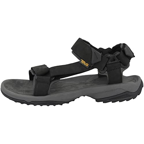 Teva Herren Terra Fi Lite Leather Sandal Mens Trekking-& Wanderhalbschuhe, Schwarz (Black), 50.5 EU von Teva