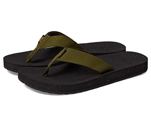 Teva Herren Reflip Flipflop, Stacks Olive, 40.5 EU von Teva