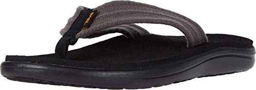 Teva Herren Voya Canvas Flip Sandal Mens Pantoffeln, Blau (Drizzle Driz), 40.5 EU von Teva