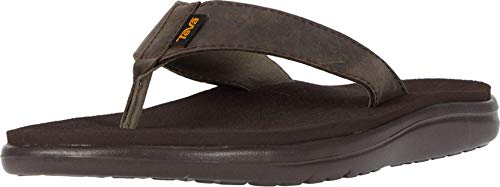 Teva Herren Voya Flip Leather Sandal Mens Pantoffeln, Braun (Chocolate Brown Cobr), 40.5 EU von Teva