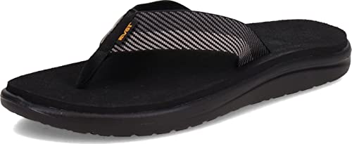 Teva Herren Voya Flip Sandal Mens Pantoffeln, Grau (Vori Black Gray Vgbr), 44.5 EU von Teva