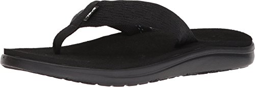 Teva Herren Voya Flip Sandal Mens Pantoffeln, Schwarz (Brick Black Bkbl), 43 EU von Teva