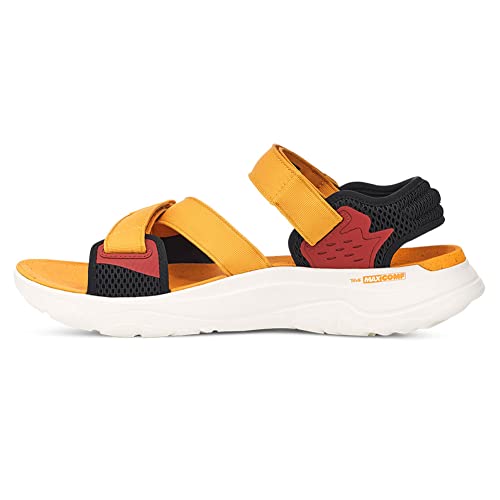 Teva Herren Zymic Sandale, Golden Orange/Bossa Nova, 43 EU von Teva