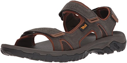 Teva Hombres Katavi2 Hook and Loop Offener Zeh Leder Angler Sandalen Schwarz Groesse 12 US /46 EU Teva Hombres Katavi2 Hook and Loop Offener Zeh Leder Angler Sandalen Schwarz Groesse 12 US /46 EU von Teva
