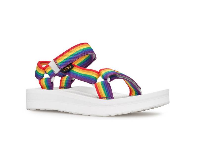 Teva Midform Universal Pride Regenbogen bunt Damen Sandale von Teva