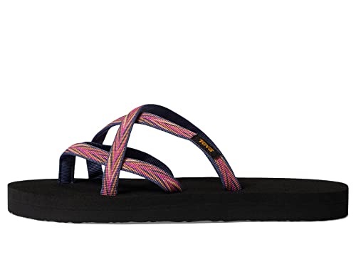 Teva Olowahu Flip-Flop für Kinder, Palms Indigo/Rose Violet, 20 EU von Teva