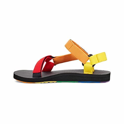 Teva Damen Universal Pride Sandalen, Regenbogen, Mehrfarbig, 38 EU von Teva