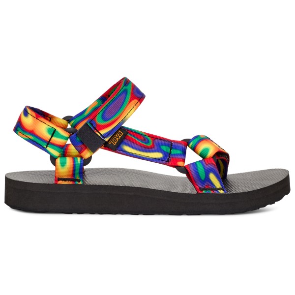 Teva - Original Universal Rainbow - Sandalen Gr 10M/12W;11M/13W;12M/14W;13M/15W;3M/5W;4M/6W;5M/7W;6M/8W;7M/9W;8M/10W;9M/11W schwarz von Teva