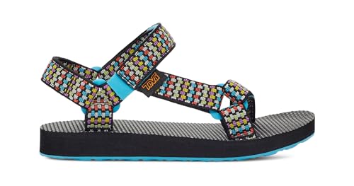 Teva - - Original Universal-Sandalen für Kinder, Kolorit Dot Matrix Black, Größe: 24 EU von Teva