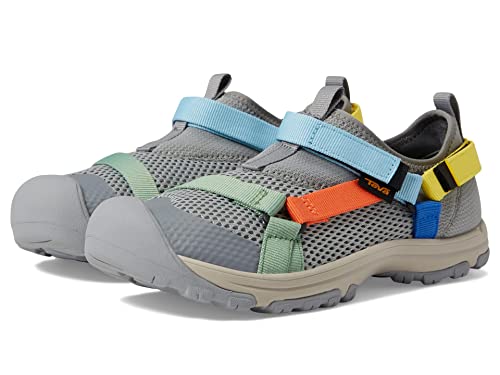 Teva Sandalia C Outflow Universal Grey Multi Sportsandale, Grau, Mehrfarbig, 35 EU von Teva