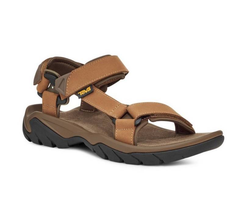 Teva Terra Fi 5 Universal Leather (Leder) hellbraun Herren Sandale von Teva