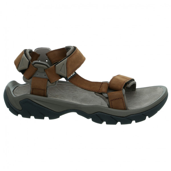 Teva - Terra Fi 5 Universal Leather - Sandalen Gr 10;11;12;13;14;7;8;9 braun/schwarz;schwarz von Teva