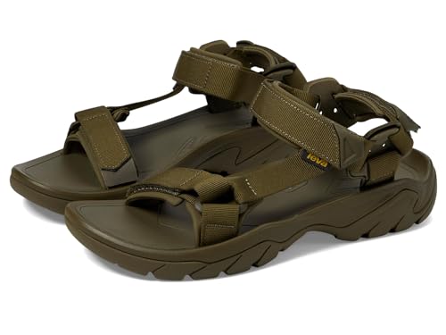 Teva Herren Terra Fi 5 Universal Sandale, Oliv/Blatt für Mich (Leaf It to Me), 45.5 EU von Teva