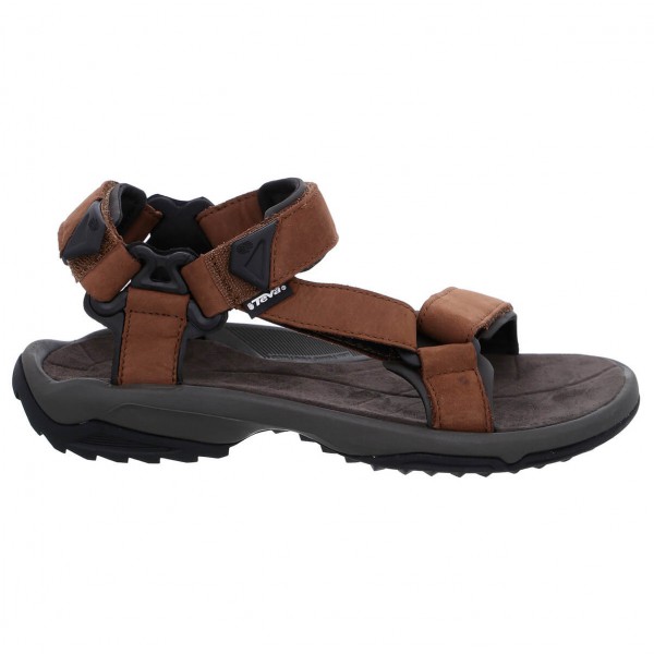 Teva - Terra Fi Lite Leather - Sandalen Gr 10;11;12;13;14;7;8;9 grau;schwarz/braun von Teva