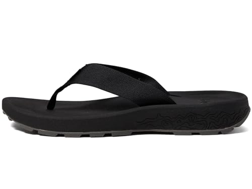 Teva M Hydratrek Flip Schwarz - Schnelltrocknende komfortable Herren Zehentrenner Sandale, Größe EU 45.5 - Farbe Black von Teva