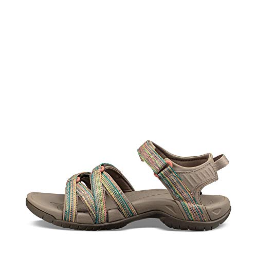 Teva W Tirra, Damen Sport- & Outdoor Sandalen, Beige (Taupe Multi), 37 EU (4 UK) von Teva