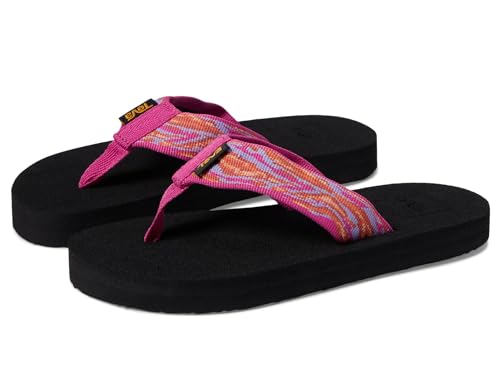 Teva - Unisex-Kind Mush Ii Sandale, Kolorit Waves Rose, Größe: 28 EU von Teva