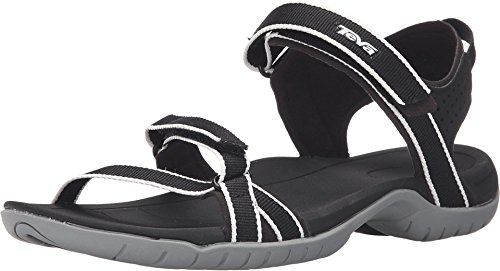 Teva Verra, Damen Sandalen Schwarz Schwarz (Black) 37 von Teva