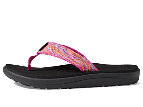 Teva Voya Flip Sandale, Waves Rose Violet, 37 EU von Teva