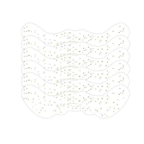 Freckle Patches Glitzer Wasserdicht,6 Stück Make-up-Patches für das Gesicht | Gesichts Schmuck Pflaster für Damen Party Karneval Cosplay Kostümfeste Bühnenauftritte von Tewzafiya
