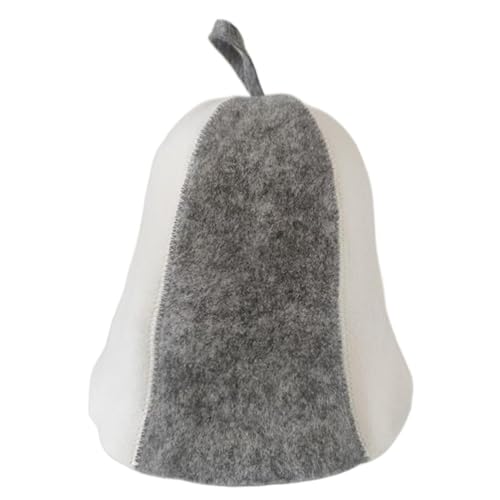 Sauna -Hut für Frauen, fühlte Sauna Hut | Bequeme Duschkopfbedeckung | Wasser absorbierende isolierende Kopfbedeckung für Dampfbad, Badehaus, atmungsaktiv von Tewzafiya