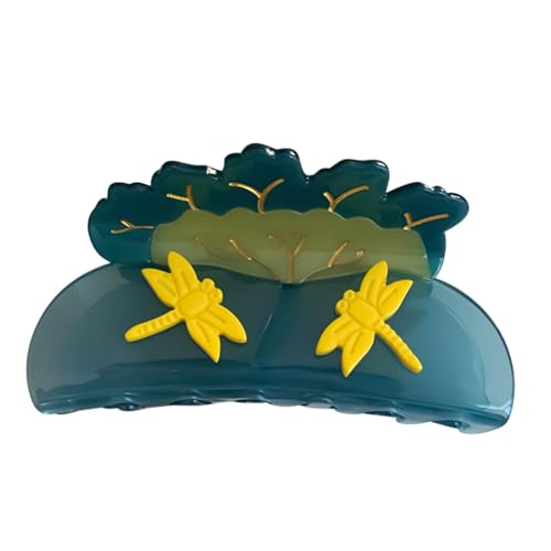 Seesternhaarclip, Haarkieferkrallenklammern,Acetat Jaw Barrette Starker Grip Haarclip - Niedliche Perlendesign kreativer Haarzubehör für Frauen Mädchen mit dünnem Haar, Brötchen, Pferdeschwanzhaar von Tewzafiya