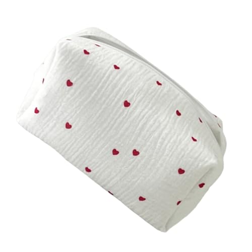 Stickereien Make-up Tasche - Reise Make-up Organizer - Stilvolles Reise Aufbewahrungspouch für Damen und Mädchen von Tewzafiya