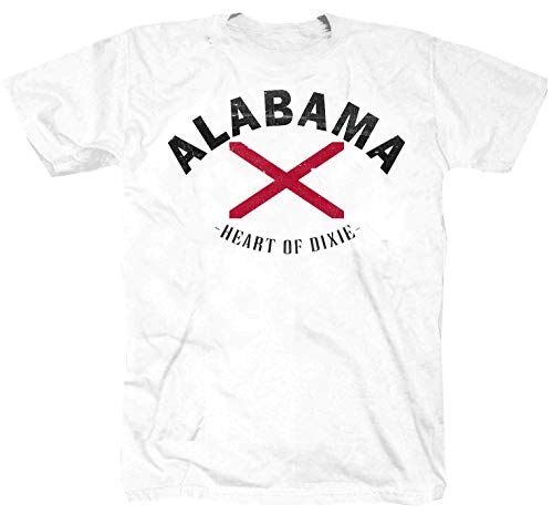 Alabama weiß T-Shirt Shirt M von Tex-Ha