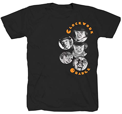 Clockwork Orange Oldschool Ultra Ultras Fussball Club FC Film Fan Retro Stadion Hool Warriors T-Shirt Shirt XL von Tex-Ha